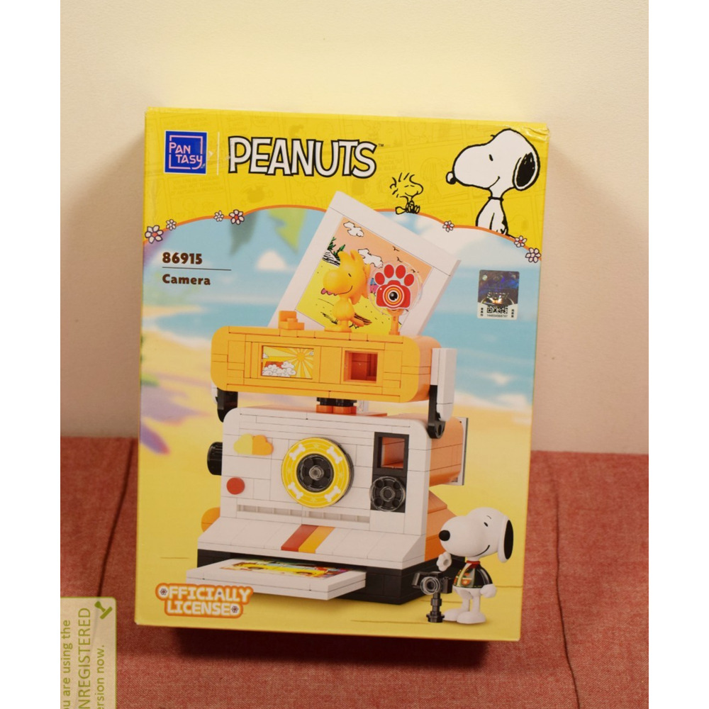 Pantasy Peanuts Snoopy Camera Retro Series Buildable Brick Block Set 86915*